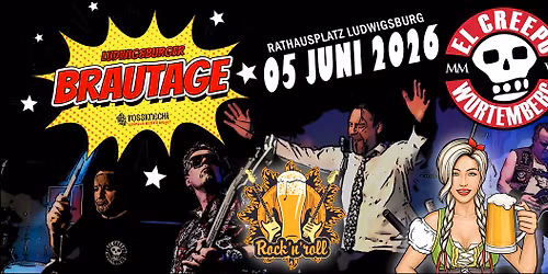 \ud83c\udfb8\ud83d\udd25 EL CREEPO LIVE 2.0 \u2013 Ludwigsburger Brautage 2026!!! \ud83d\udd25\ud83c\udfb8