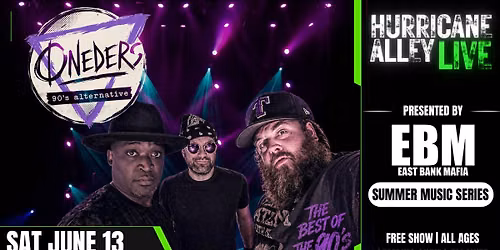 Hurricane Alley LIVE Presents: The One-ders 90\u2019s Alternative Rock