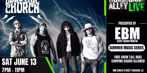 Hurricane Alley LIVE Presents: ELECTRIC CHURCH