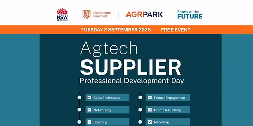 Agtech Supplier Professional Development Day