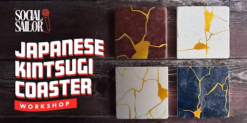 Japanese Kintsugi Coaster - Kolkata