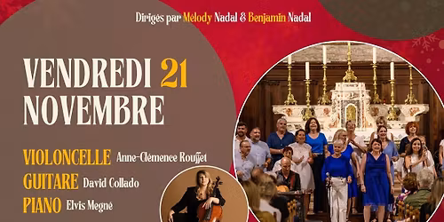 Uchaud Concert Gospel & Pop - Eglise Saint Paul