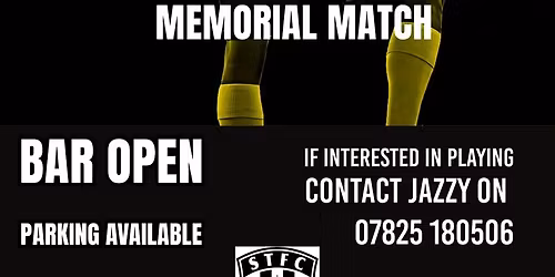 Tony & Tutt Memorial Match