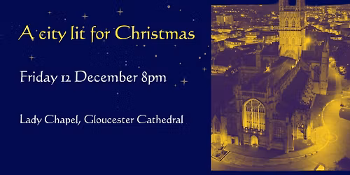 A city lit for Christmas: Saint Cecilia Singers