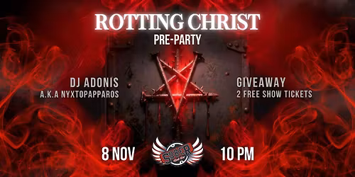 Pre-Party Rotting Christ - Sober Rock Bar