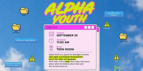 Alpha Youth Kickoff