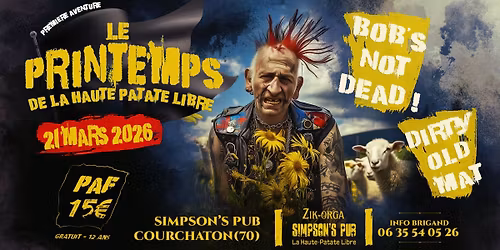 Simpsons Pub \/ Dirty old Mat\/Bob's No Dead\/21 Mars 2026\/