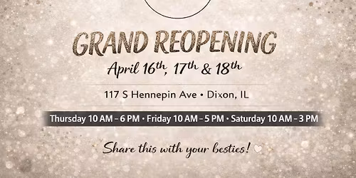 J BOUTIQUE GRAND REOPENING CELEBRATION