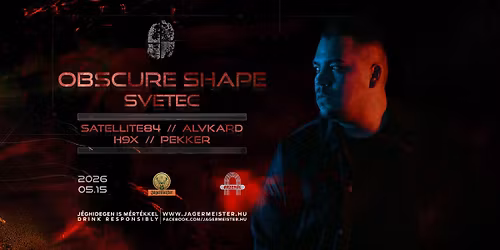 ELYSIUM INVITES: OBSCURE SHAPE + SVETEC | ARZEN\u00c1L | 05.15