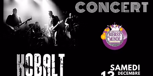 KOBALT Tribute Noir Désir en Concert @BDM