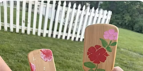 Paint Your Own Bamboo Hairbrush Workshop
