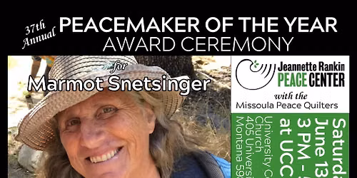 37th Annual Peacemaker of the Year Award Ceremony
