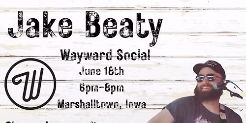 Jake Beaty: LIVE at Wayward Social!
