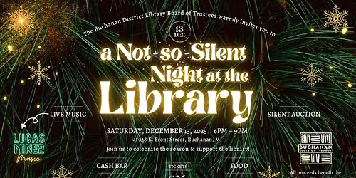 A Not-so-Silent Night at the Library