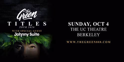 The Green - Titles Tour 20246