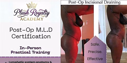 M.L.D Post Op Massage 2-Day Certification Class