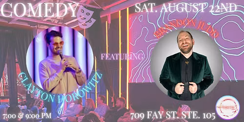 Clay Horowitz Featuring Brandon Judd LIVE Comedy at The Tokyo Club!!!