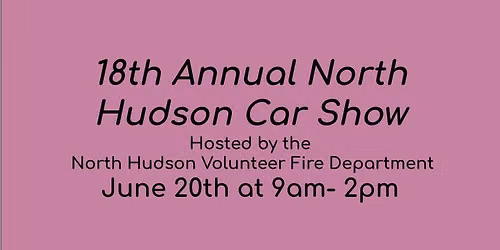 18th Annual North Hudson Car Show