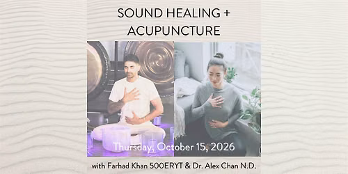 SOUND HEALING + ACUPUNCTURE