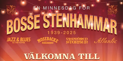 En minnesdag f\u00f6r Bosse Stenhammar