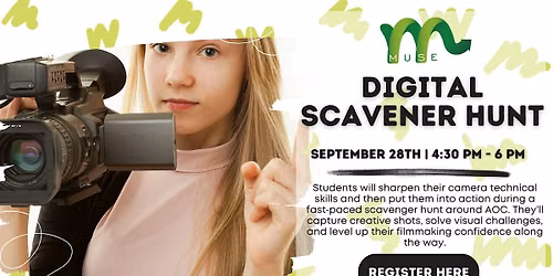 Teen Muse: Digital Scavenger Hunt
