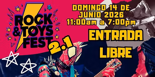 Rock & Toys FEST 2.1 la venganza de los monos
