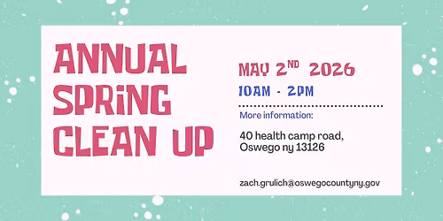 Annual Spring Clean up 