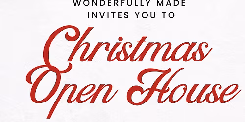 Wonderfully Made\u2019s Christmas Open House