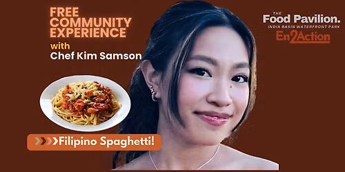 Filipino Spaghetti! chef  Kimberly Samson