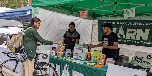 Table with NARN at University District Street Fair! 
