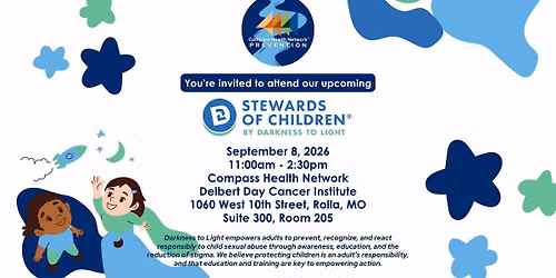 Community Training - Stewards Of Children 9.8.26