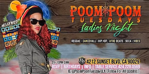 PUM PUM TUESDAY LA @ElCidSunset