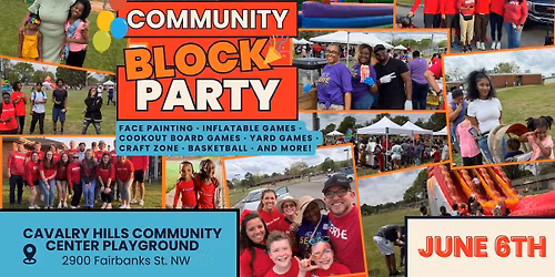 Community Family Block Party \/\/ June 6th