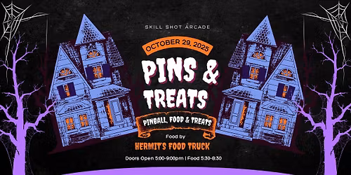 Pins & Treats at Skill Shot Arcade