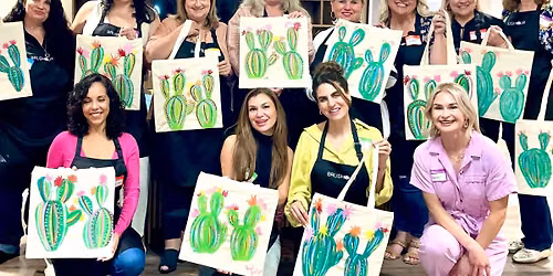 Art workshop: Blooming Cactus Tote Bags