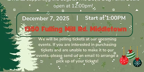 DDF BINGO Fundraiser