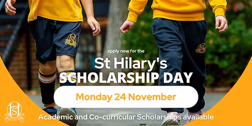 St Hilary's Scholarship Day