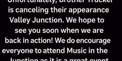 Music in the Junction - Brother Trucker