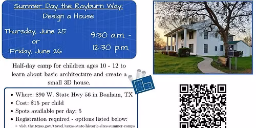 Summer Day the Rayburn Way: Design a House