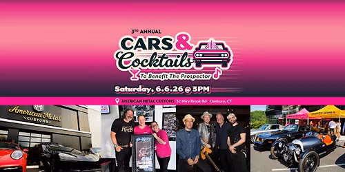 Prospector Cars & Cocktails 2026 — American Metal