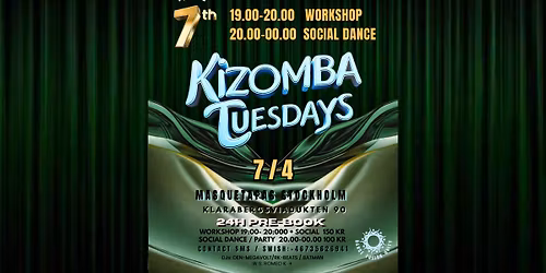 Kizomba Tuesdays Stockholm