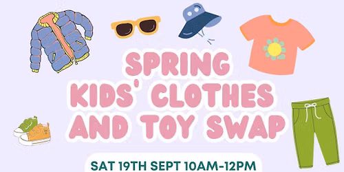 Spring kids\u2019 clothes and toy swap - Katoomba