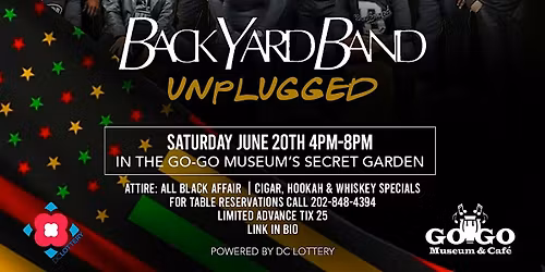 Juneteenth Weekend Finale: Backyard Band Unplugged