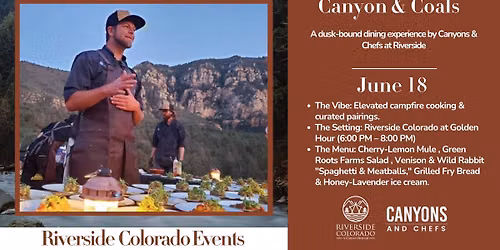 Canyon & Coals: A dusk-bound dining experience by Canyons & Chefs