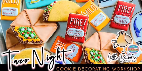 Taco Night | Cookie Decorating Workshop 