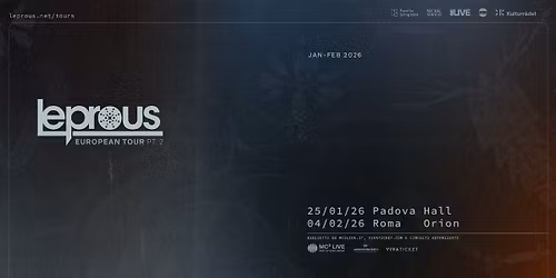 Leprous | Padova, Hall