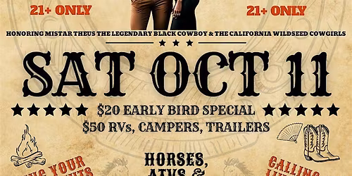 Country Soul Cowboy Campout