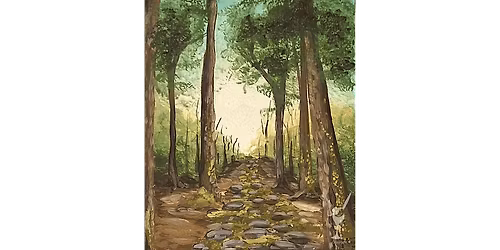 Mossy Forest Path - Paint and Sip in Denver | Classpop!\u2122