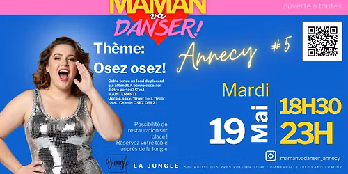 Maman va danser! 5\u00e8me \u00e9dition \u00e0 Annecy !!!