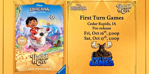 Lorcana: Hyperia City Prerelease!